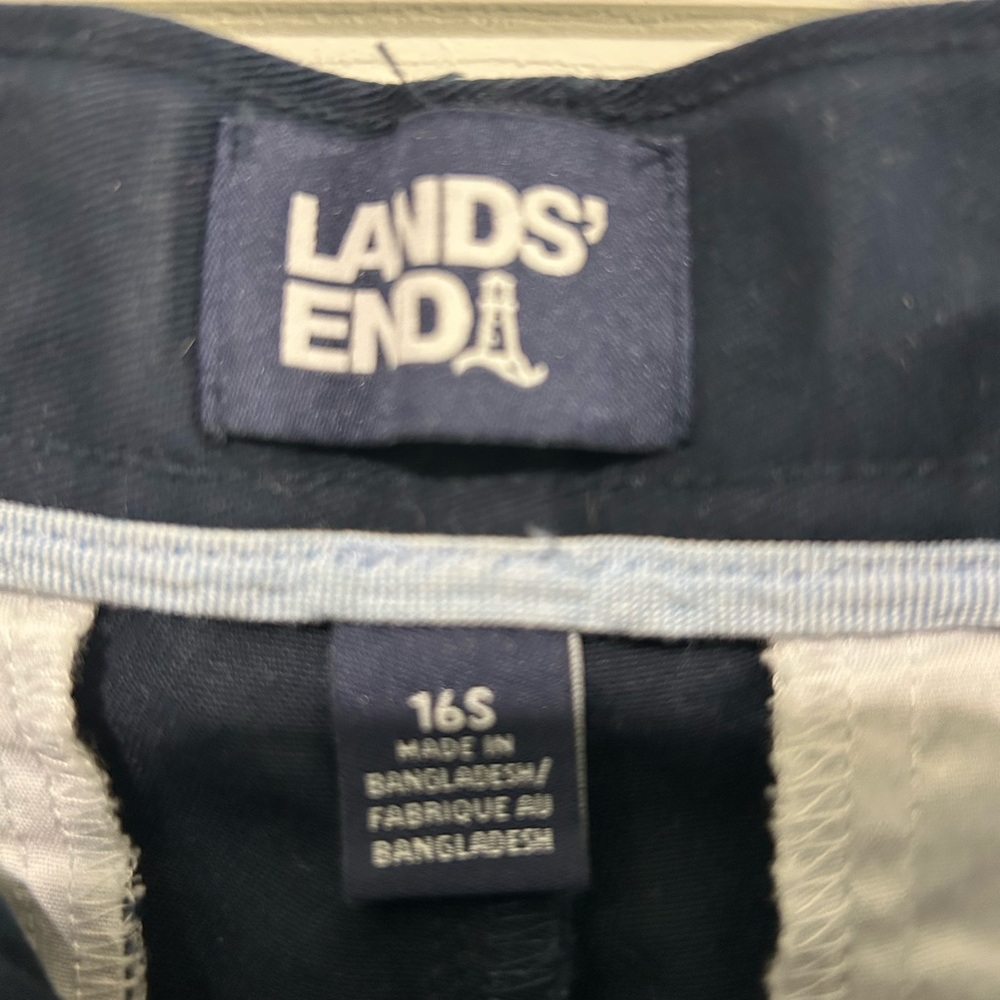 Lands' End Dark Blue Apparel